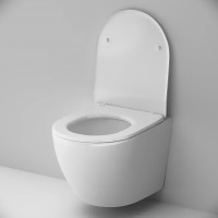 CLA1900SC Like підвісний унітаз AquaSpin з сидінням мікроліфт, білий (1 сорт) AM.PM фото 2