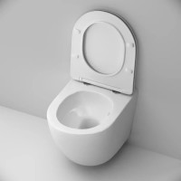 CLA1900SC Like підвісний унітаз AquaSpin з сидінням мікроліфт, білий (1 сорт) AM.PM фото 3