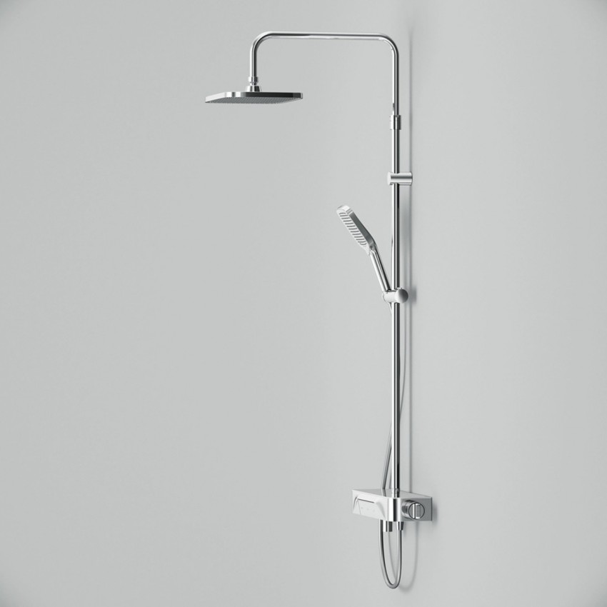 F078F300 Func, душ.система: зм-ч-полиця д/ванни/душу з термостатом, хром (1 сорт) AM.PM фото 4