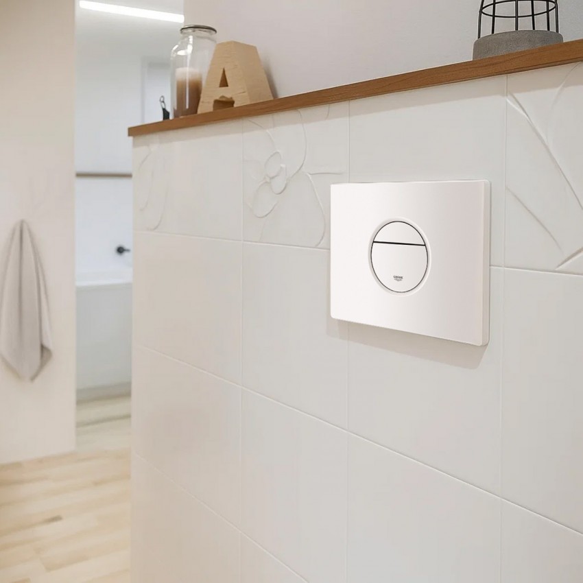 38765SH0 Nova Cosmopolitan, накладна панель змиву, біла (1 сорт) GROHE