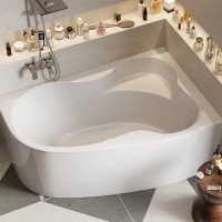 VPBA163MEL3PX-04 Melite Ванна 160x105 правостороння з панелю VPPP16009FP3 +VPSET007 ніжки, біла (1 сорт) VAGNERPLAST