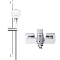 BF101813TC Cubeo Комплект змішувач 1/2 для ванни та душовий набір, хром (1 сорт) GROHE фото 1