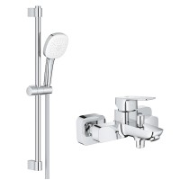 BF101813TC Cubeo Комплект змішувач 1/2 для ванни та душовий набір, хром (1 сорт) GROHE