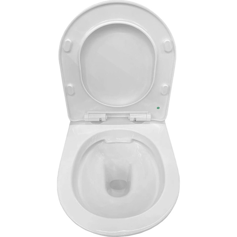 C85A1703SC X-Joy S  підвісний унітаз безобідковий з сидінням мікроліфт (1 сорт) AM.PM фото 3