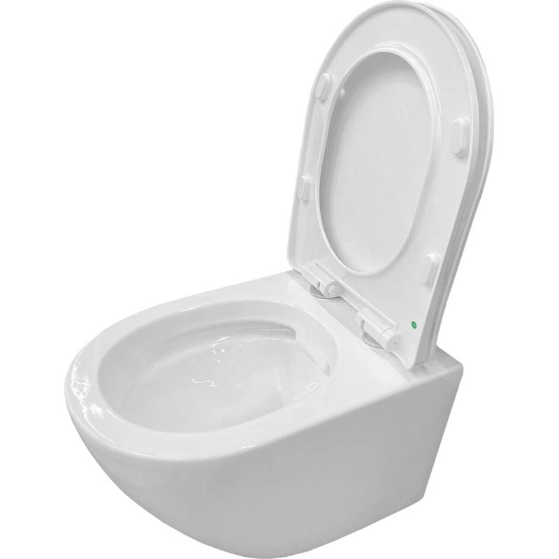 C85A1703SC X-Joy S  підвісний унітаз безобідковий з сидінням мікроліфт (1 сорт) AM.PM фото 2