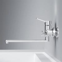 F85A90000 X-Joy S, змішувач для ванни/душу вилив 300 мм, хром (1 сорт) AM.PM фото 4