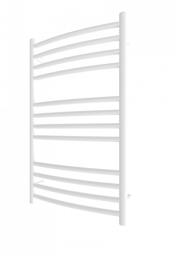 Водяна рушникосушарка INOX Фенікс 770х430/400 білий мат MARIO