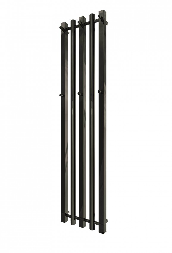 Водяна рушникосушарка INOX Бітуб 1490х360/320 ган метал MARIO