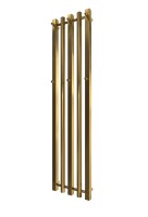 Водяна рушникосушарка INOX Бітуб 1490х360/320 золото MARIO