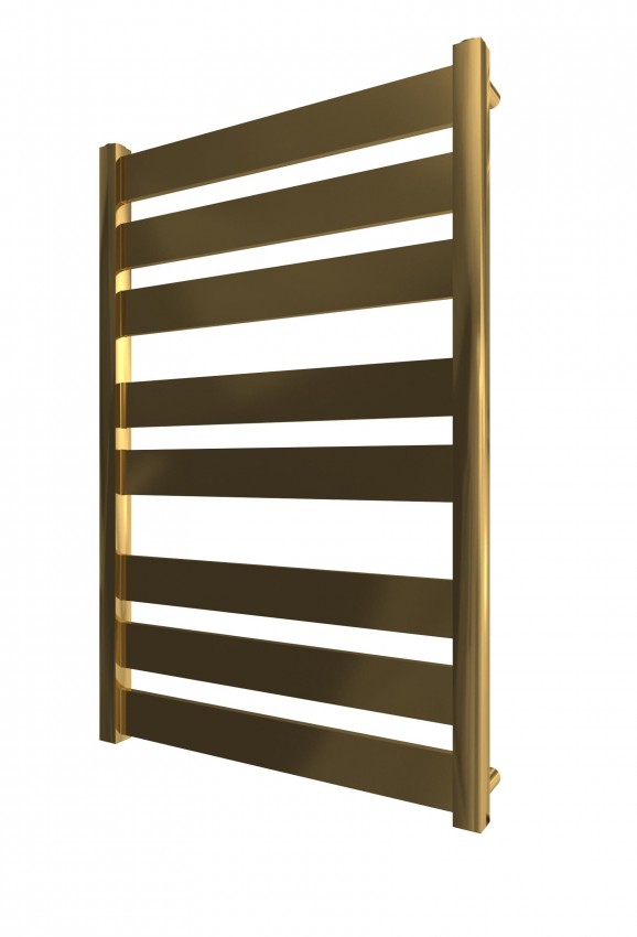 Водяна рушникосушарка INOX Санті 770х530/500 золото MARIO