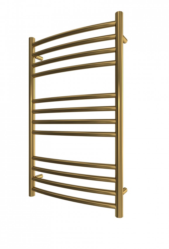 Водяна рушникосушарка INOX Фенікс 770х430/400 золото MARIO