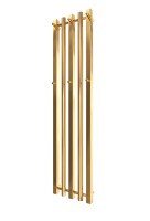 Водяна рушникосушарка INOX Бітуб 1490х360/320 золото лайт MARIO