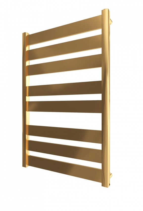 Водяна рушникосушарка INOX Санті 770х530/500 золото лайт MARIO