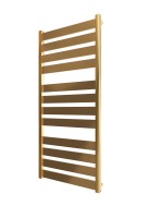 Водяна рушникосушарка INOX Санті 1170х530/500 золото лайт MARIO