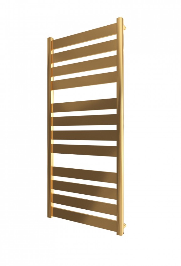 Водяна рушникосушарка INOX Санті 1170х530/500 золото лайт MARIO