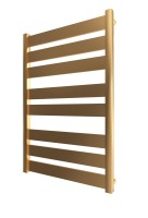 Водяна рушникосушарка INOX Санті 770х530/500 золото лайт сатин MARIO