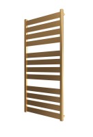 Водяна рушникосушарка INOX Санті 1170х530/500 золото лайт сатин MARIO