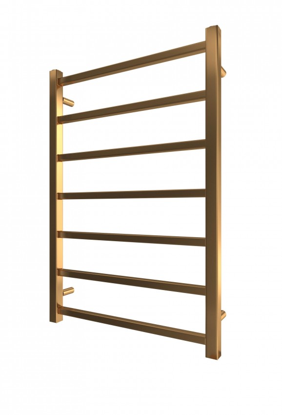 Водяна рушникосушарка INOX Токіо 770х530/500 золото лайт сатин MARIO