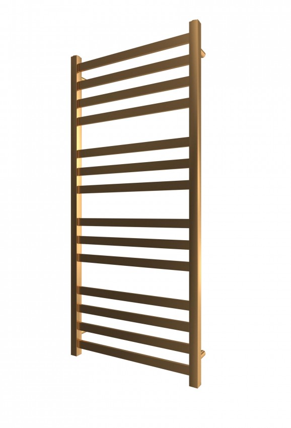 Водяна рушникосушарка INOX Чикаго 1170х530/500 золото лайт сатин MARIO