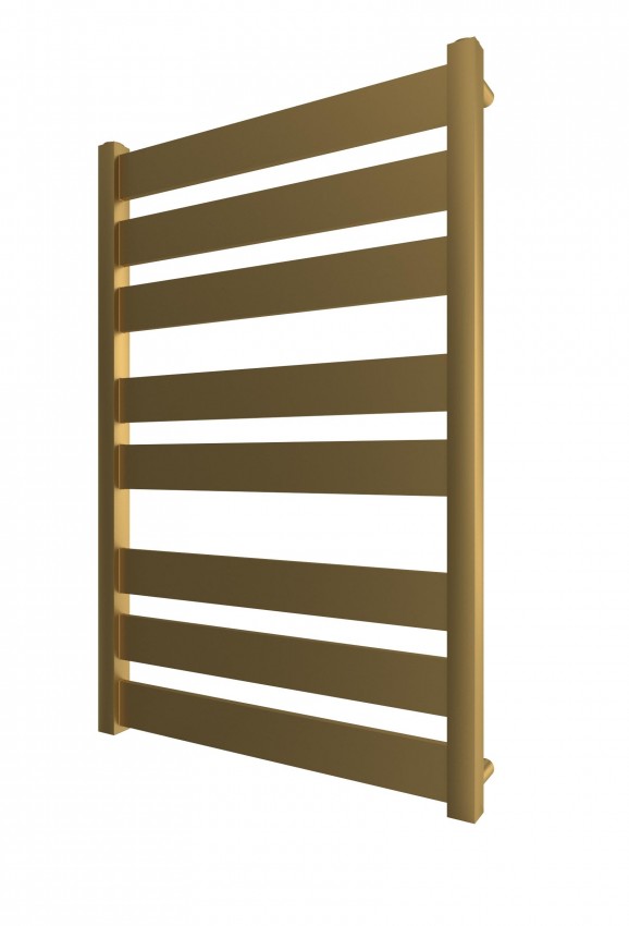 Водяна рушникосушарка INOX Санті 770х530/500 золото сатин MARIO