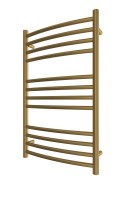 Водяна рушникосушарка INOX Фенікс 770х430/400 золото сатин MARIO