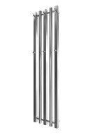 Водяна рушникосушарка INOX Бітуб 1490х360/320 покриття сатин MARIO