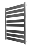 Водяна рушникосушарка INOX Санті 770х530/500 покриття сатин MARIO