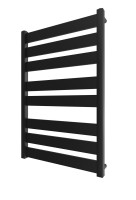 Водяна рушникосушарка INOX Санті 770х530/500 чорний мат MARIO
