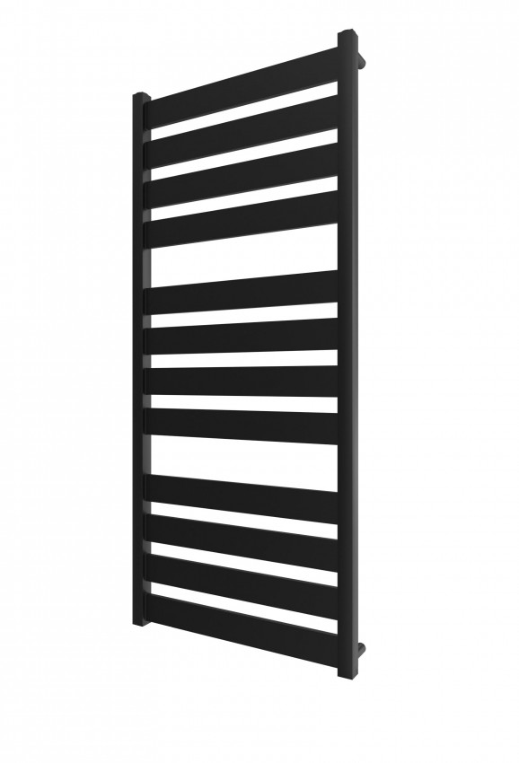 Водяна рушникосушарка INOX Санті 1170х530/500 чорний мат MARIO