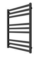 Водяна рушникосушарка INOX Чикаго 770х530/500 чорний мат MARIO