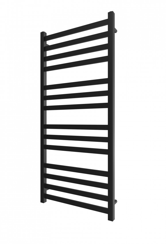 Водяна рушникосушарка INOX Чикаго 1170х530/500 чорний мат MARIO