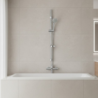 760100310 Contour, душ.комплект: ручн.душ 3 ф-ції d 81 мм, штанга 600 мм, шланг 1750 мм, шт ( (1 сорт) Damixa