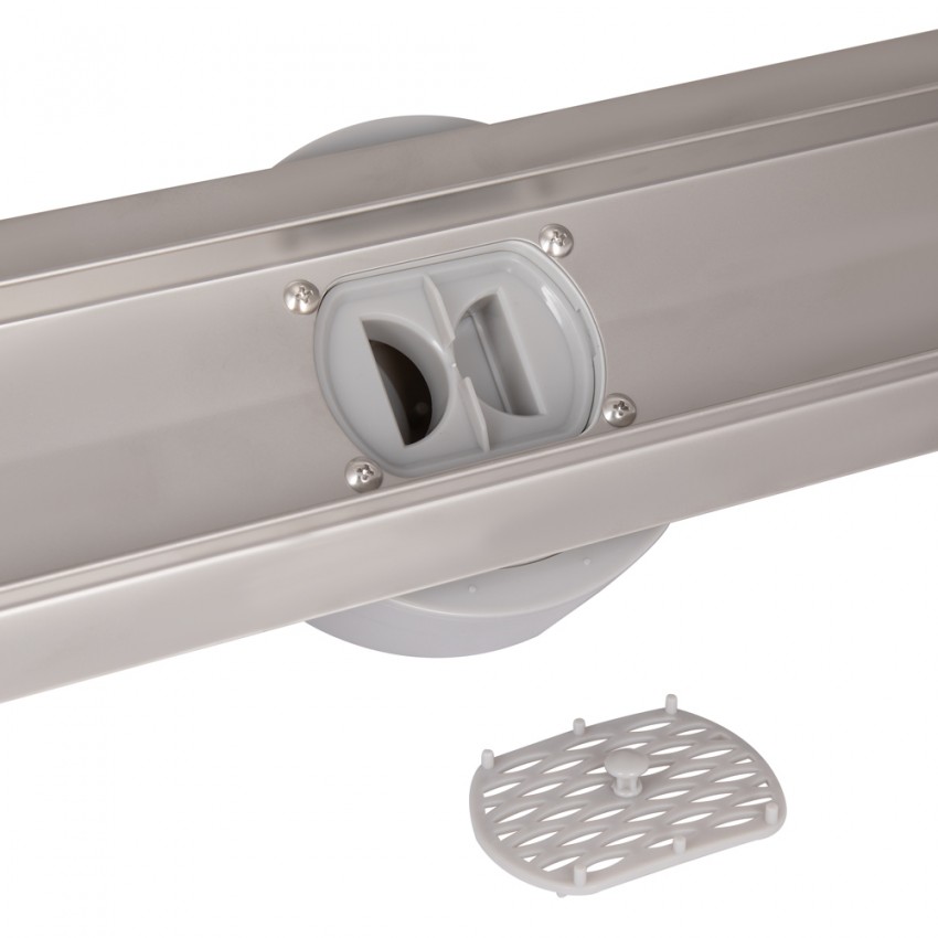 Лінійний трап із нержавіючої сталі Scorpio FA800 (поворотний сифон/сухий затвор) Qtap QTAP фото 4