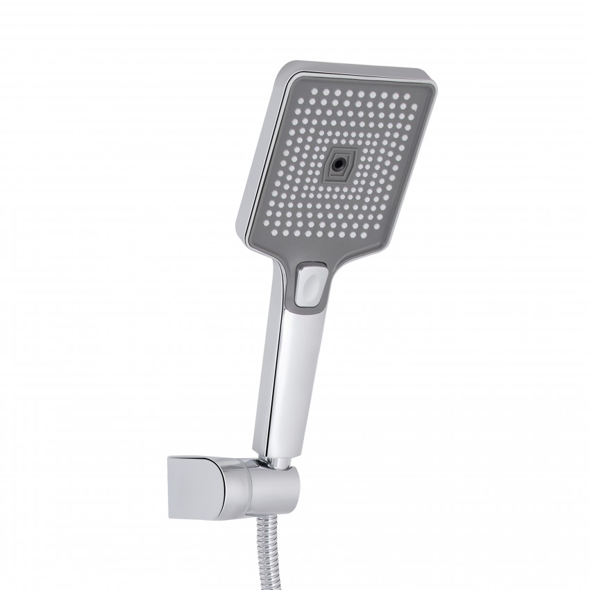 Змішувач для ванни Presto, Chrome (k35) з довгим поворотним виливомта душовим гарнітуром QTPRE2601CRM45573 Qtap QTAP фото 2