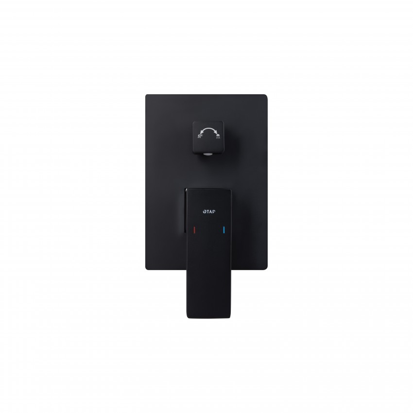 Душова система універсальна Gemini, Matt Black (k35) прихованого монтажу на три споживача QTGEM114BLM45703 Qtap QTAP фото 3