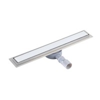 Лінійний трап із нержавіючої сталі Scorpio Tile900 під плитку (поворотний сифон/сухий затвор) Qtap QTAP