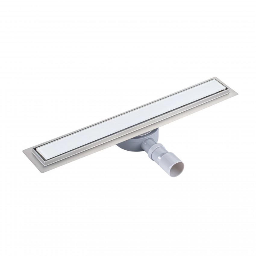 Лінійний трап із нержавіючої сталі Scorpio Tile900 під плитку (поворотний сифон/сухий затвор) Qtap QTAP