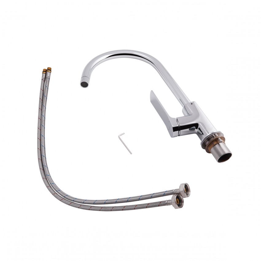 Змішувач для кухні Slavonice, Chrome (k35) QTSLV9042103UC Qtap QTAP фото 3