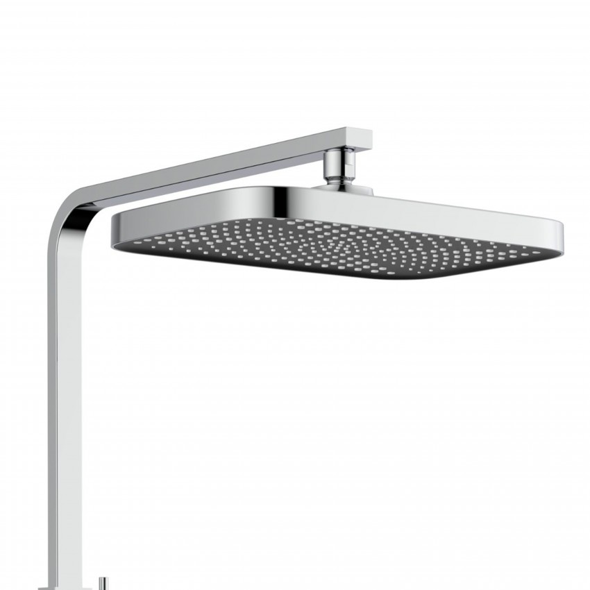 Душова система універсальна Sloup, Chrome термостатична, на два споживача QTSL57103KNC Qtap QTAP фото 4