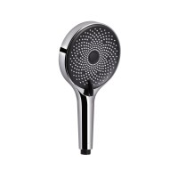 Лійка для ручного душу Rucni, d130 мм, Chrome округла QTRUC125CRM45952 Qtap QTAP