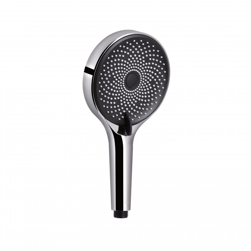 Лійка для ручного душу Rucni, d130 мм, Chrome округла QTRUC125CRM45952 Qtap QTAP