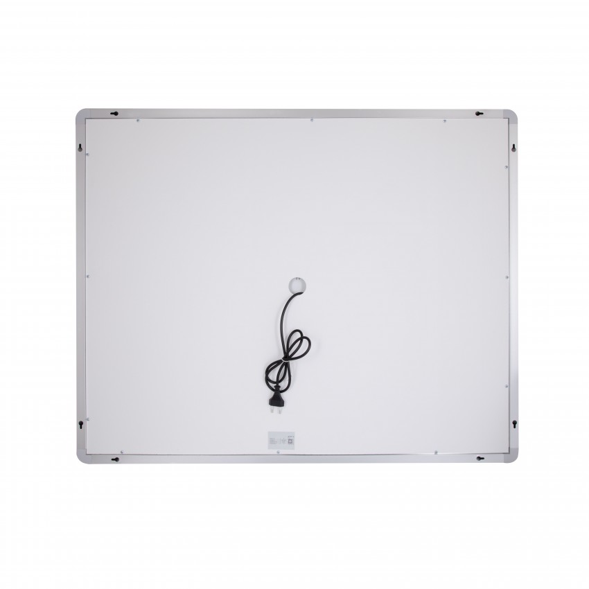 Дзеркало настінне Mideya (MI2) 1000х800 мм, прямокутне, з LED-підсвіткою Touch, антизапотіванням, димером Qtap QTAP фото 4