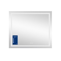 Дзеркало настінне Mideya (MI1) 800х700 мм, прямокутне, з LED-підсвіткою Touch, антизапотіванням, димером Qtap QTAP фото 2
