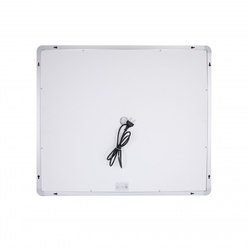 Дзеркало настінне Mideya (MI1) 800х700 мм, прямокутне, з LED-підсвіткою Touch, антизапотіванням, димером Qtap QTAP фото 4