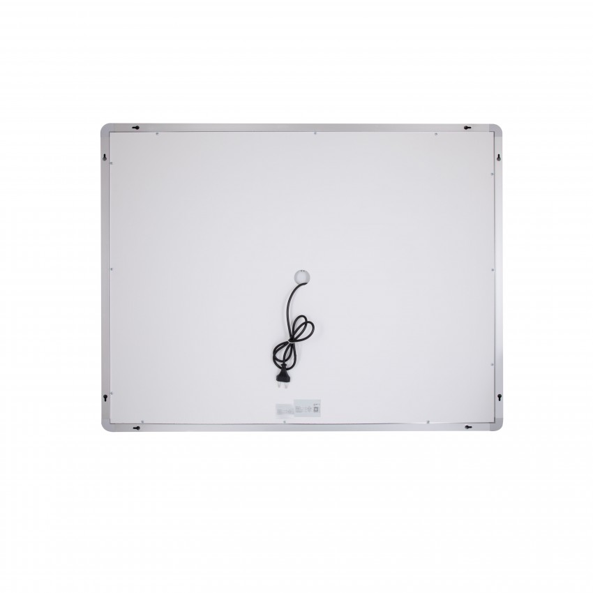 Дзеркало настінне Mideya (MI1) 900х700 мм, прямокутне, з LED-підсвіткою Touch, антизапотіванням, димером Qtap QTAP фото 4