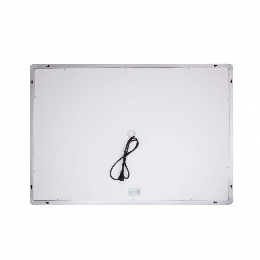 Дзеркало настінне Mideya (MI9) 1000х700 мм, прямокутне, з LED-підсвіткою Touch, антизапотіванням, димером Qtap QTAP фото 4