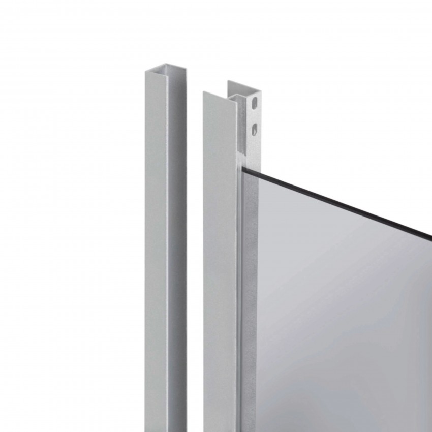 Lidz Набор: Душевая кабина Latwa SC90x90.SAT.LOW.DGR, полукруглая, стекло тонированное 4 мм + Душевой поддон Kapielka ST90x90x14 LIDZ фото 3