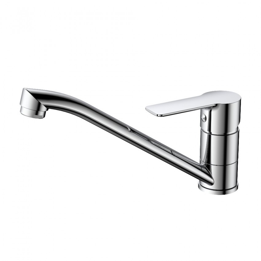 550546C Lite Змішувач д/кухні з довгим виливом, хром (1 сорт) DEVIT
