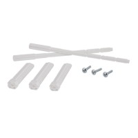 Клавіша змиву Nest UNI 190x190x13 мм, Glass White, кругла QT0211P01V1176W Qtap QTAP фото 4