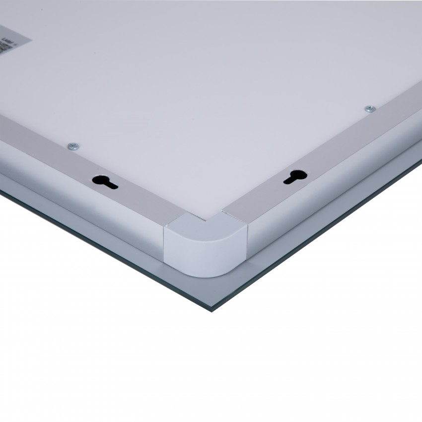 Дзеркало настінне Kubis (KU1) 500х800 мм, прямокутне, з LED-підсвічуванням Touch, антизапотіванням, диммером, рег. яскравості Lidz LIDZ фото 4